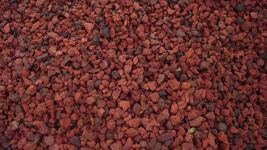 Red Volcanic Rock